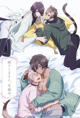 森林里的熊先生，冬眠中。